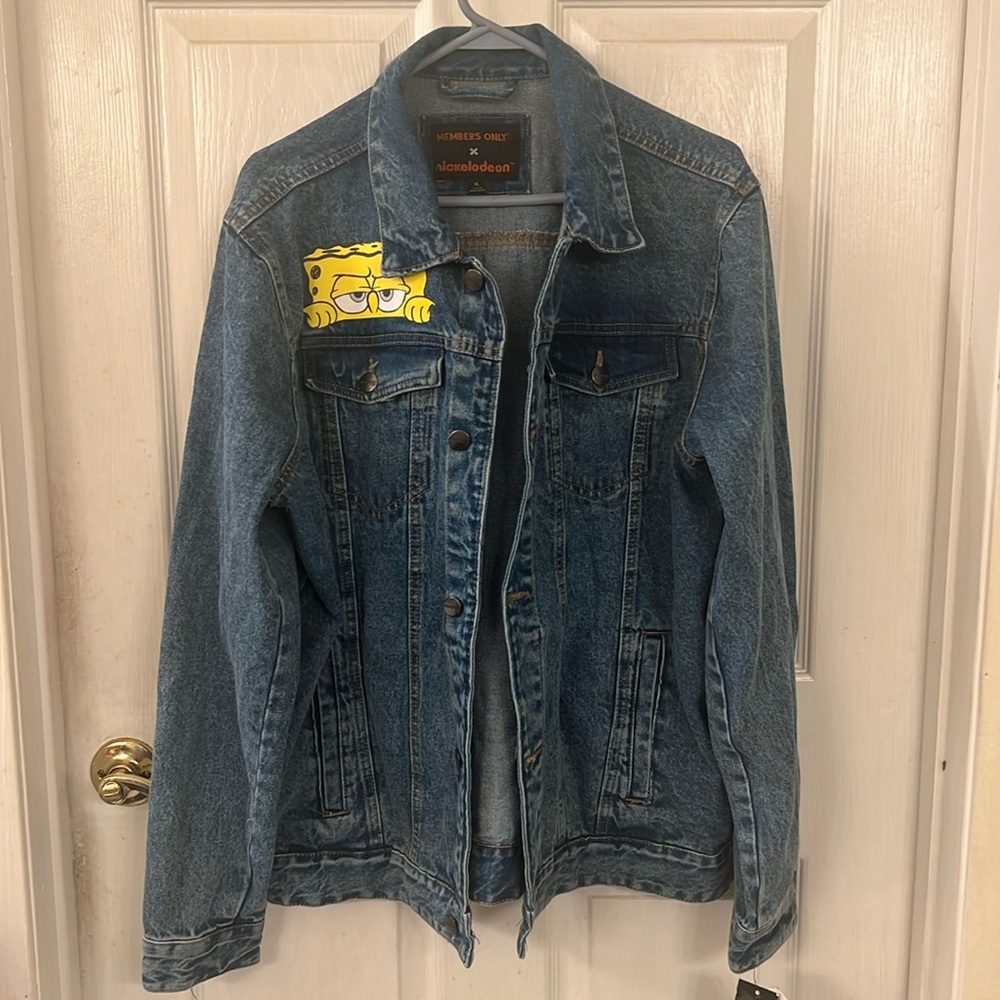 Nickelodeon members only Jean jacket XL